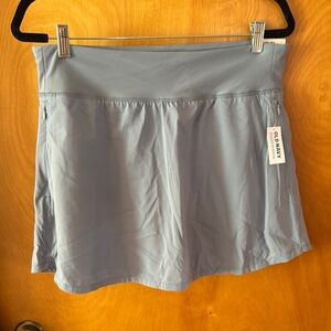 Old Navy Light Blue Athletic Skort